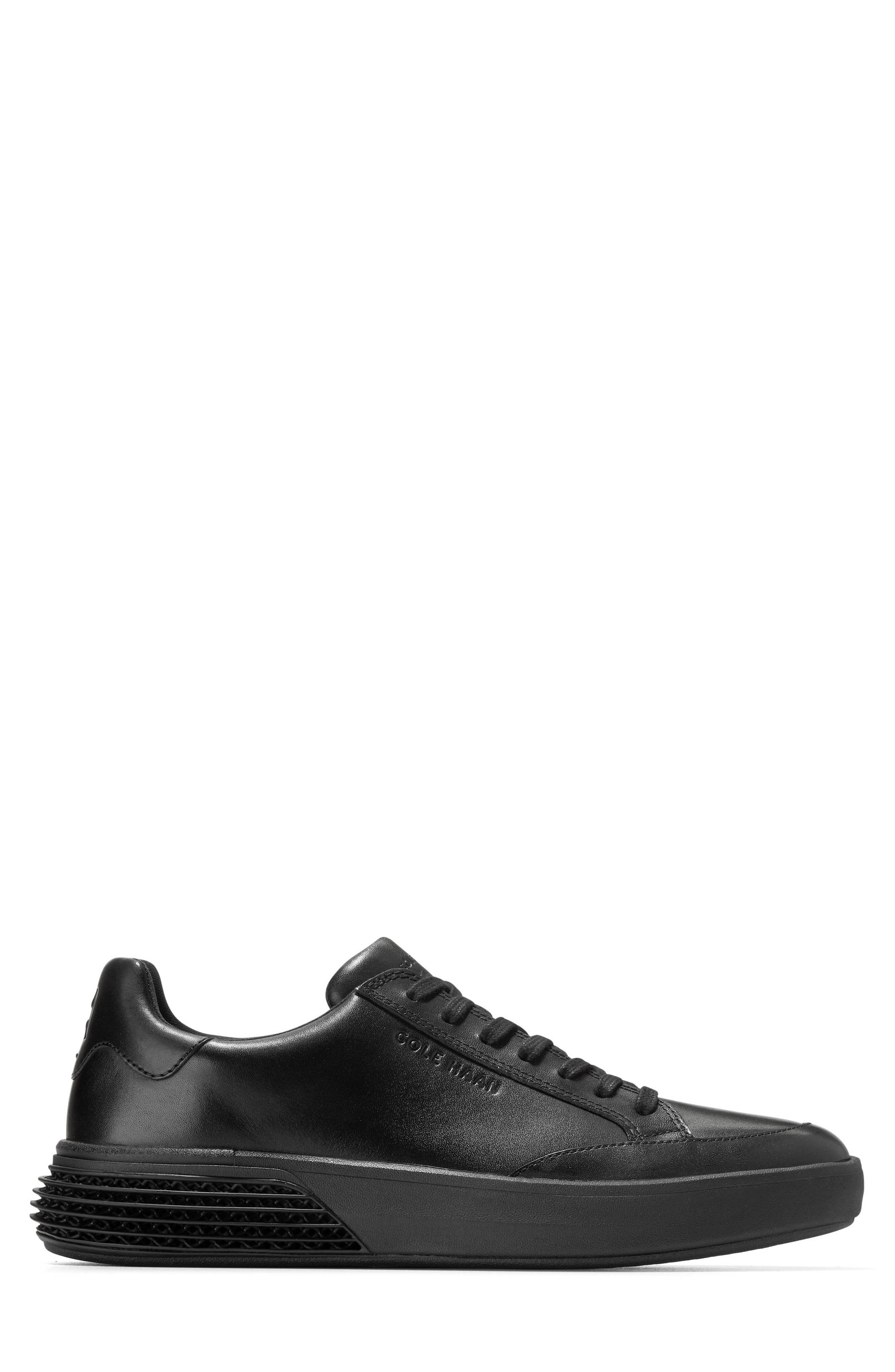 Cole Haan GrandPrø Halfcourt SkyWeave<sup>™</sup> Sneaker, Alternate, color, Black Black