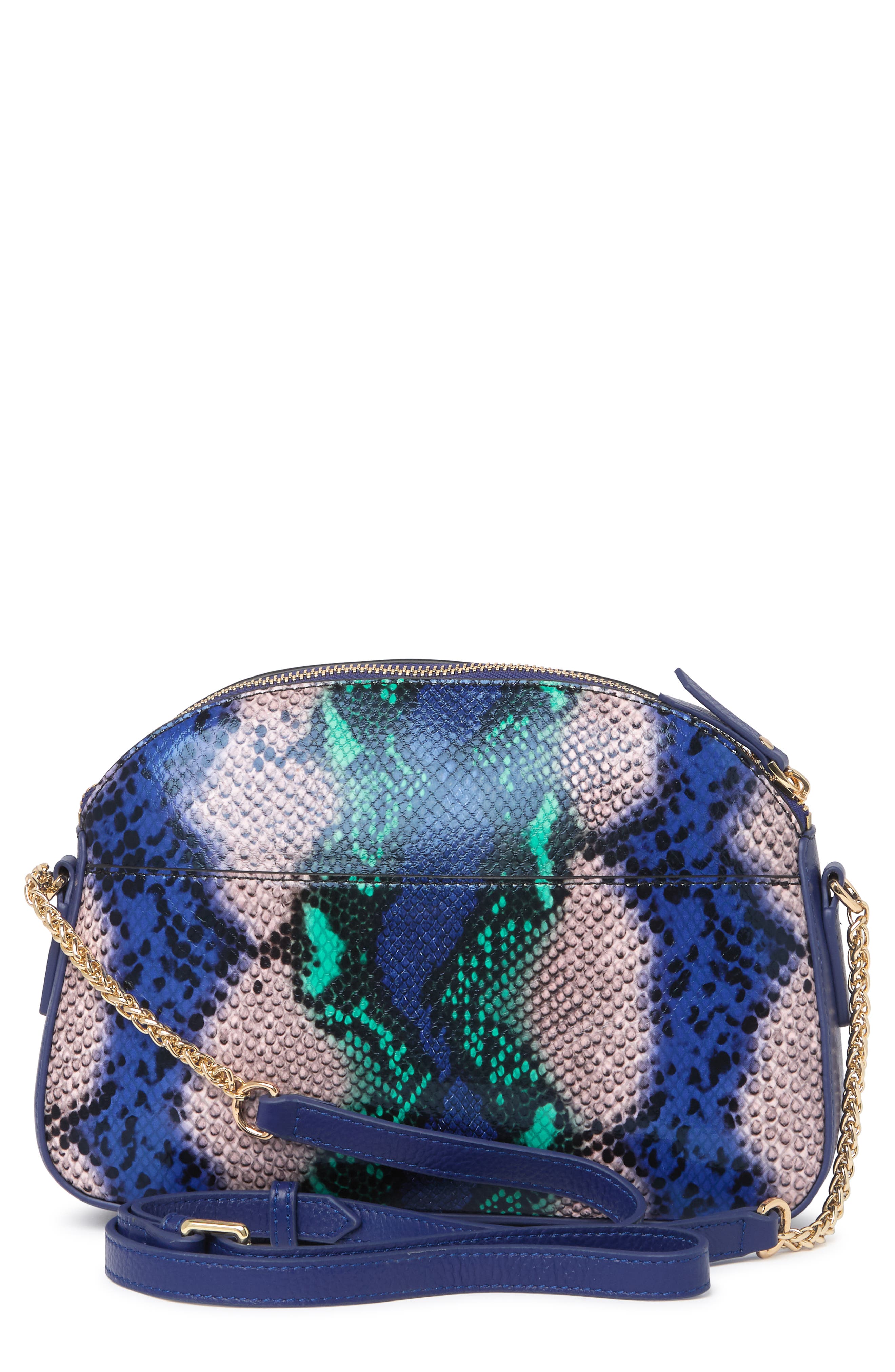 VICENZO LEATHER Remmy Embossed Leather Crossbody, Alternate, color, 