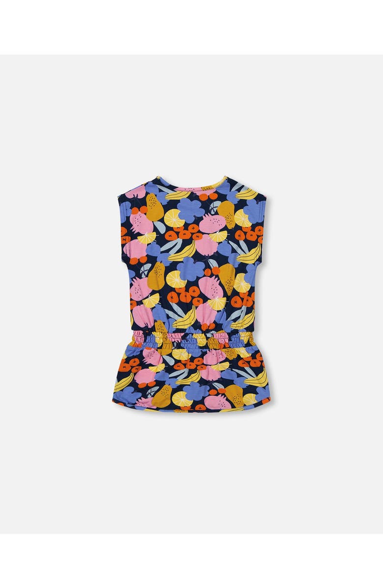 Deux par Deux Little Girl's Printed Tunic Top Multicolored, Alternate, color, Multicolored