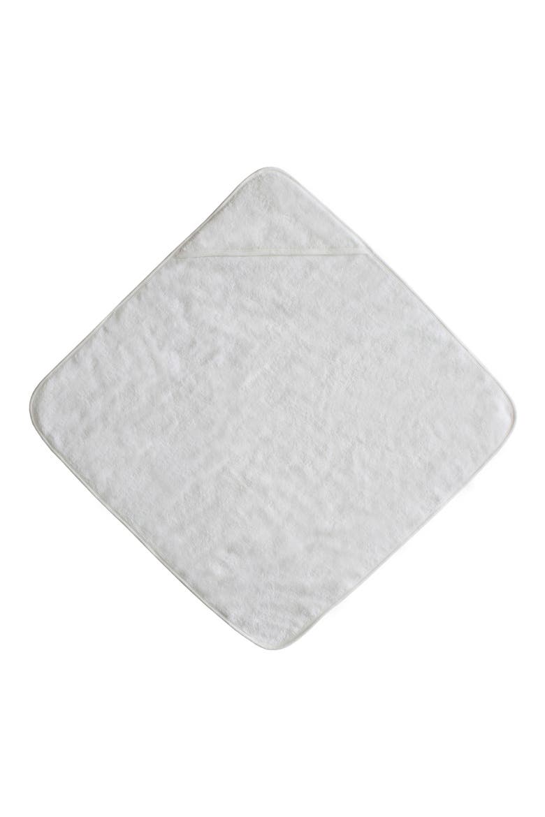 Hooded Organic Cotton Towel, Alternate, color, PEARL