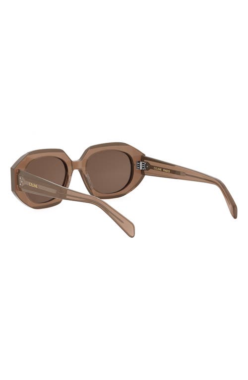Celine 3 Dot Geometric Square Sunglasses