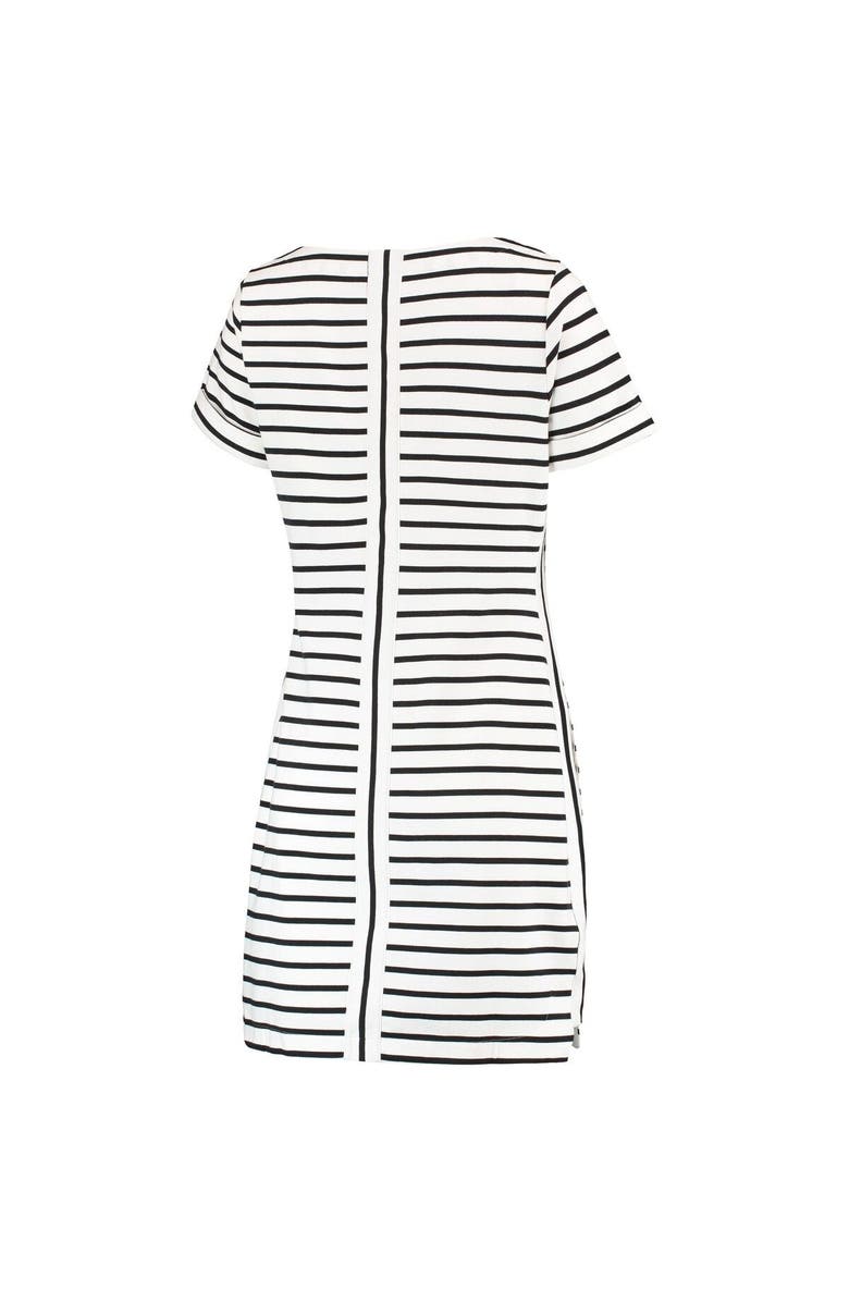 Tommy Bahama Women's Tommy Bahama White San Francisco Giants Jovanna Striped Tri-Blend Dress, Alternate, color, 