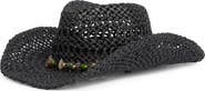 Steve Madden Lei Beaded Western Hat
