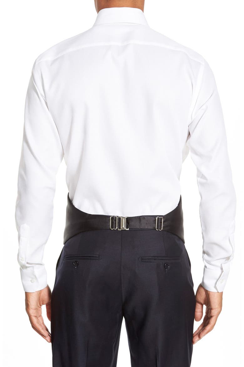 Cummerbund & Pre-Tied Bow Tie Set, Alternate, color, BLACK