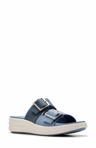 Clarks® Drift Buckle Slide Sandal
