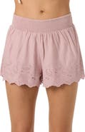 O'Neill Annalee Eyelet Waist Shorts