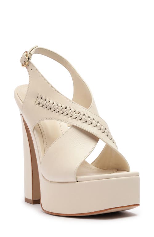 SCHUTZ SCHUTZ BLAKE SLINGBACK PLATFORM SANDAL 
