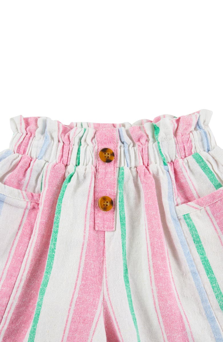 Habitual Girl Kids' One-Shoulder Ruffle Top & Shorts Set, Alternate, color,