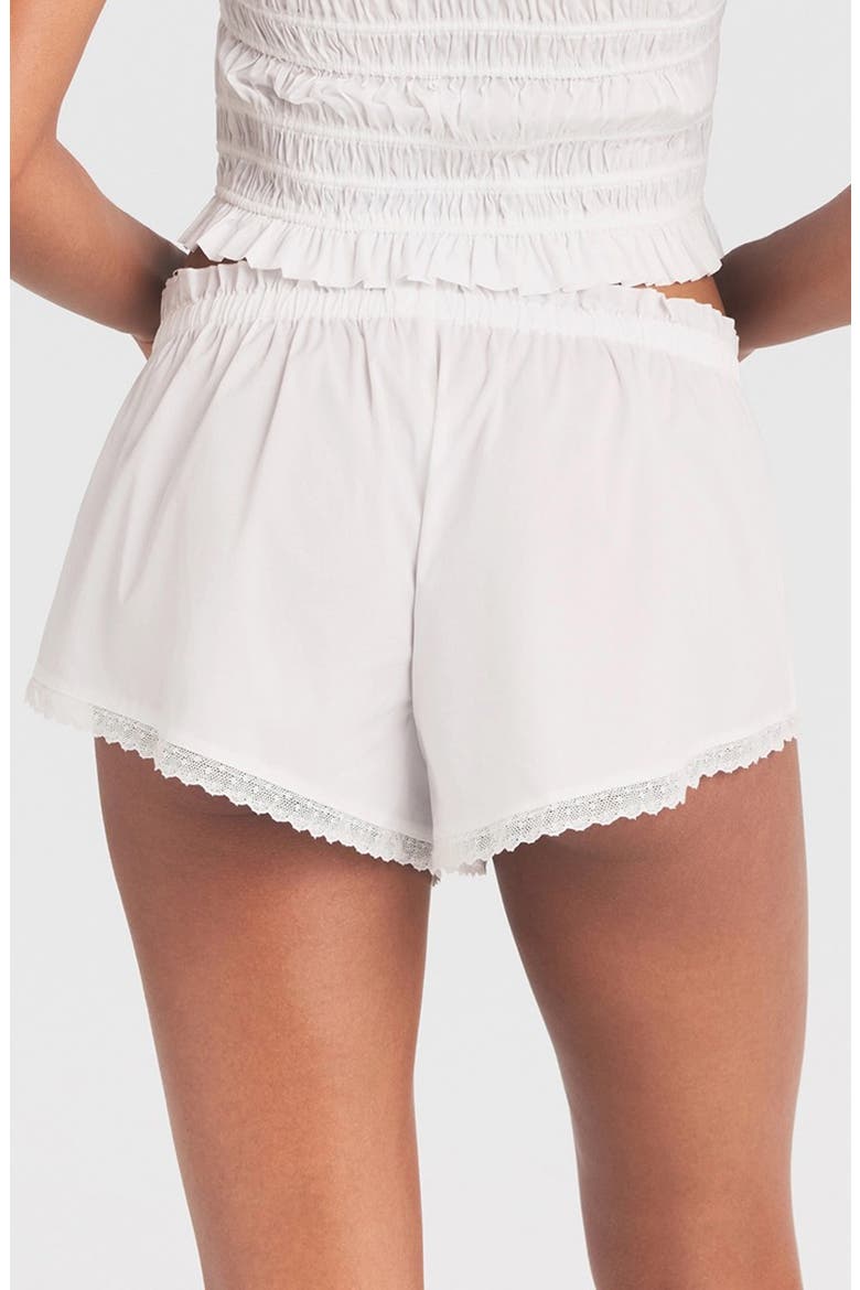 Poplin Apparel Shorts, Alternate, color, SNOW