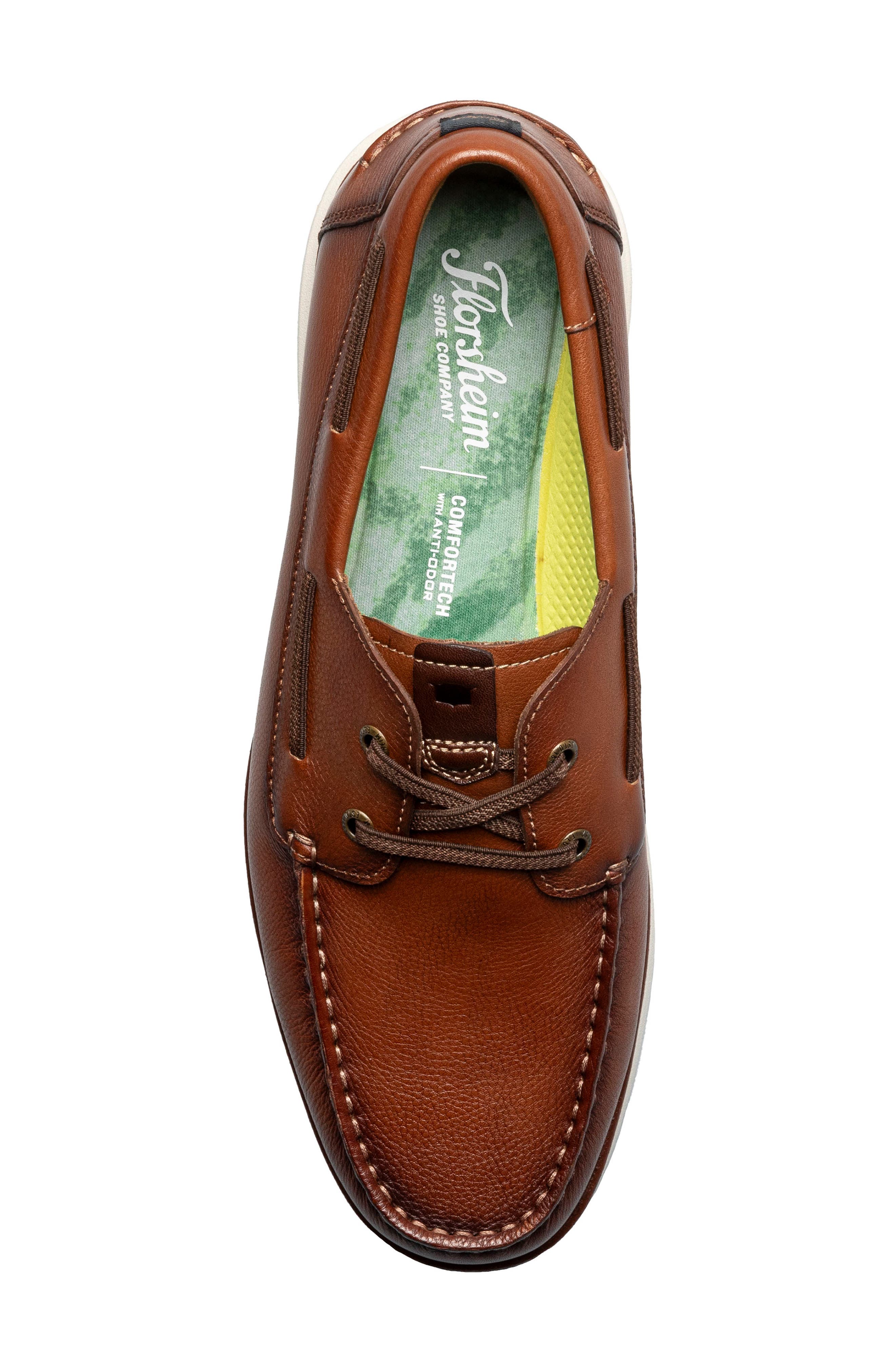 Florsheim Tropics Boat Shoe, Alternate, color, Cognac