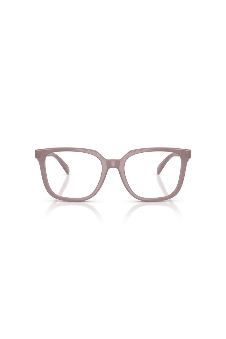 52mm Square optical glasses, Alternate, color, Brown