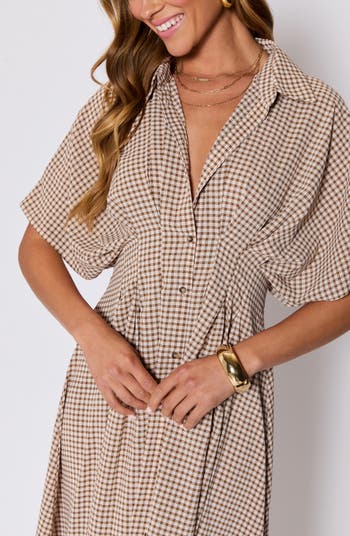 Jessica Gingham Shirtdress