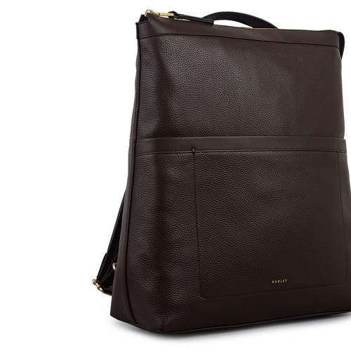 Radley Alba Place Large Ziptop Backpack In Brown