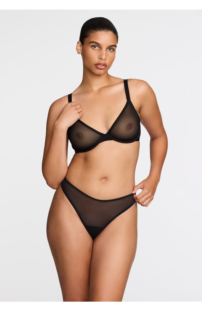 CUUP The Thong, Alternate, color, Black