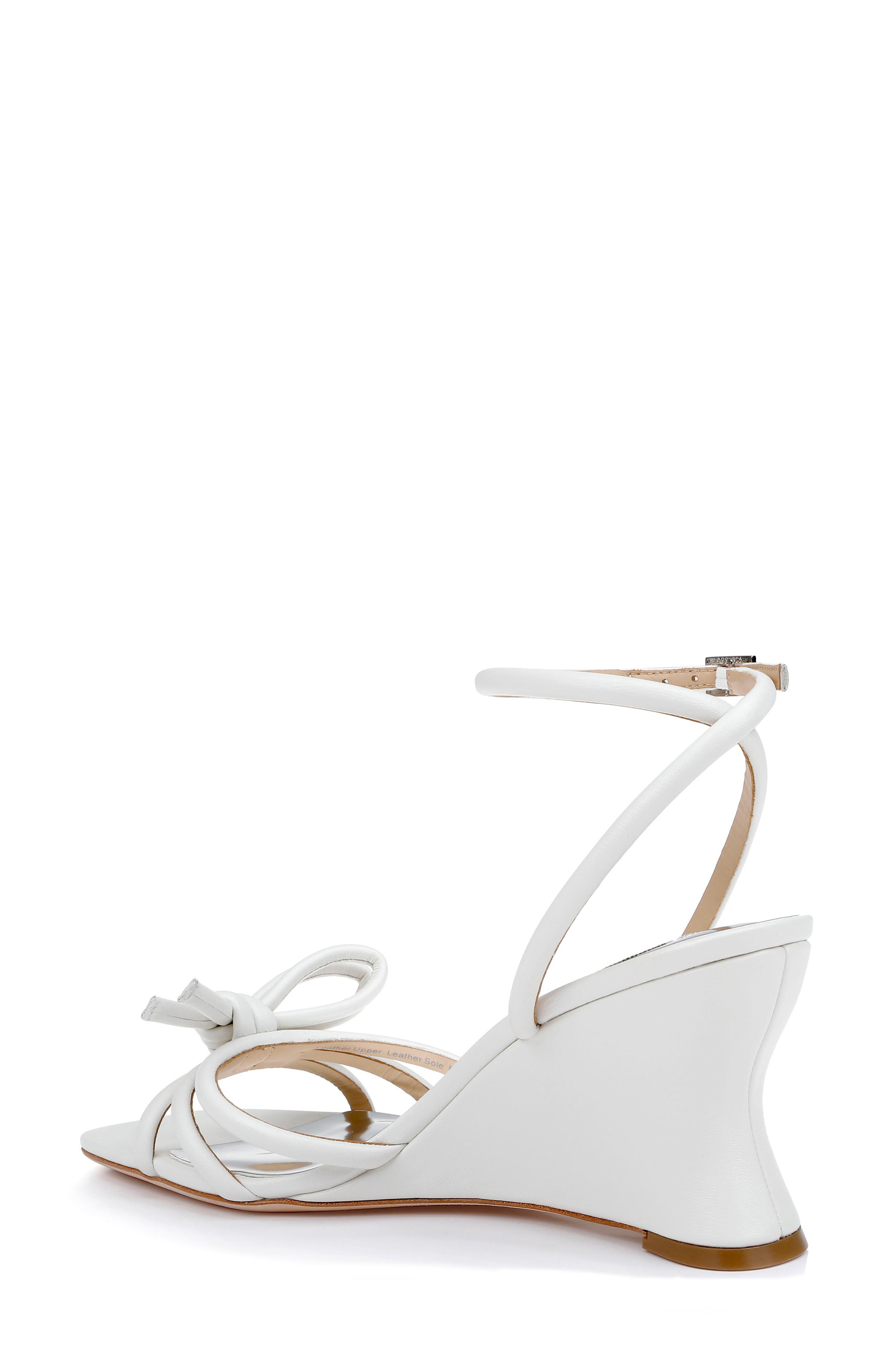 Luciana Ankle Strap Wedge Sandal - image 4