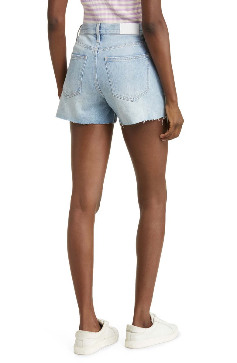 Pistola Connor Relaxed Raw Hem Denim Cutoff Shorts, Alternate, color, Oahu Vintage