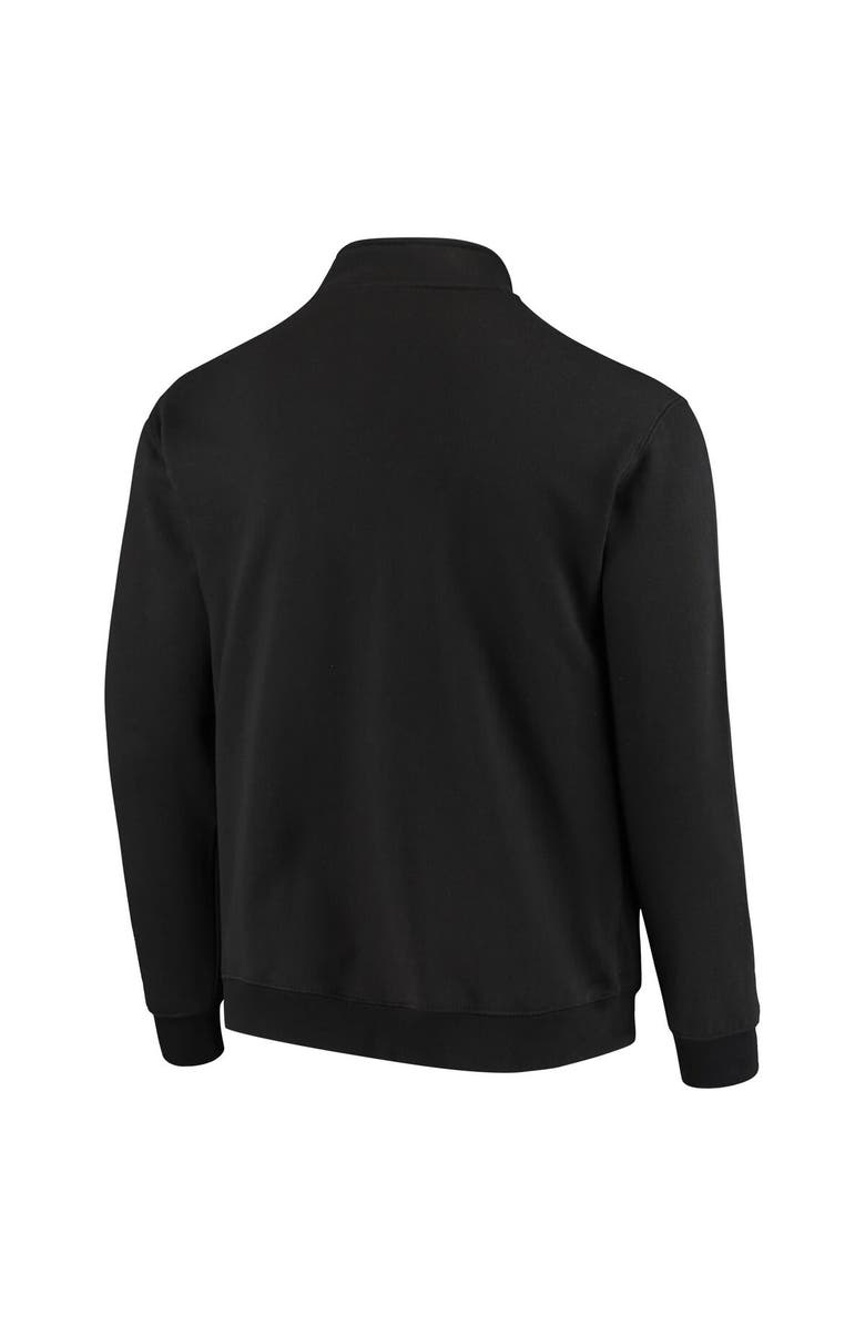 COLOSSEUM Men's Colosseum Black Michigan State Spartans Tortugas Logo Quarter-Zip Jacket, Alternate, color, Black