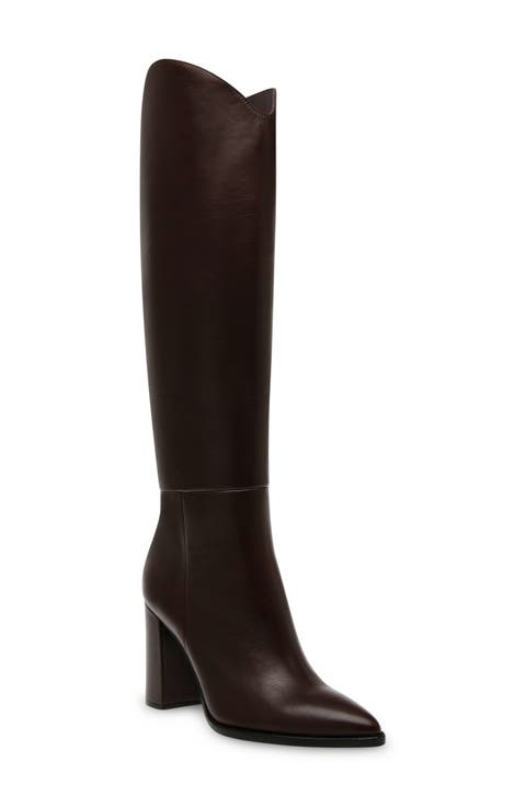 Bixby Pointed Toe Knee High Boot (Women)
