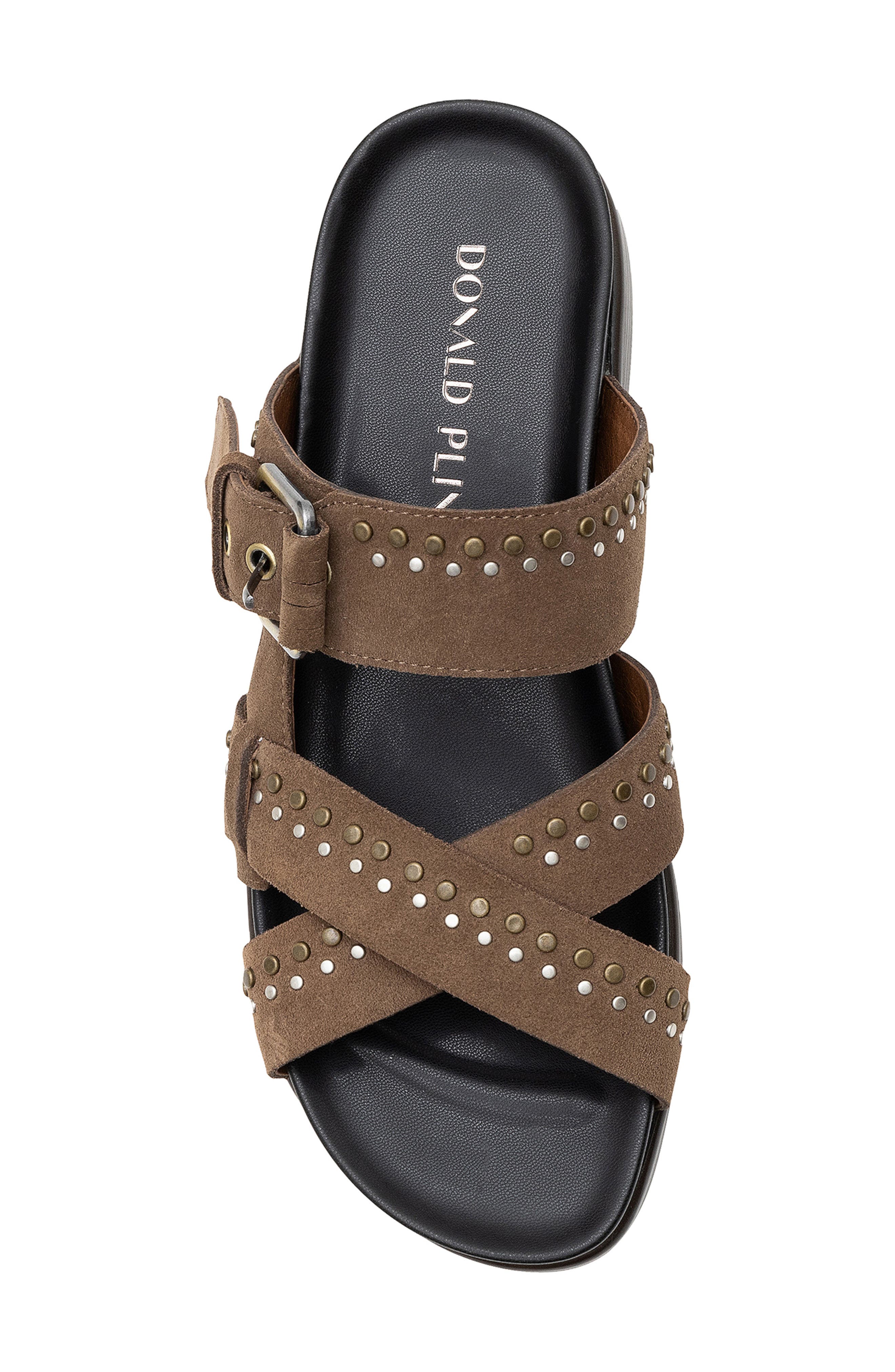 Platform Wedge Slide Sandal, Alternate, color, BISCOTTI