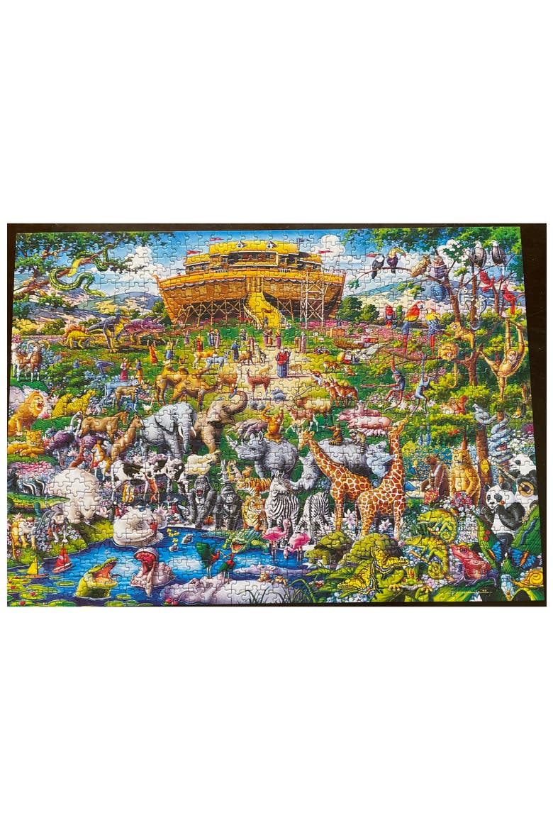 Noah's Ark - 1000 Piece Jigsaw Puzzle, Alternate, color, Multicolor