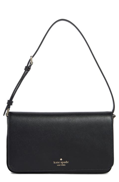 staci saffiano leather shoulder bag