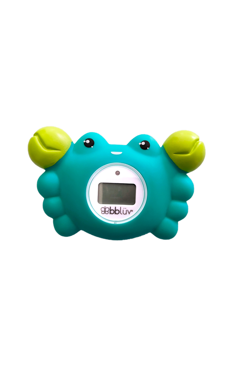 Krab Bath Thermometer, Main, color, Aqua