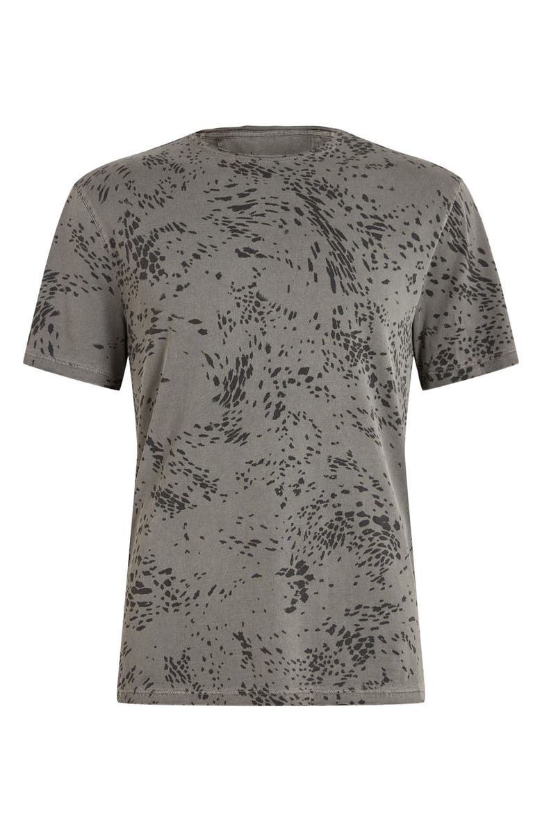 John Varvatos Hester Swirling Cheetah Print T-Shirt, Alternate, color, 