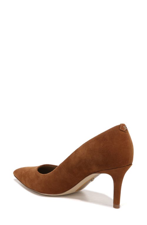 Sam Edelman Vienna Womens Comfort Insole Pointed Toe Pumps In Brown