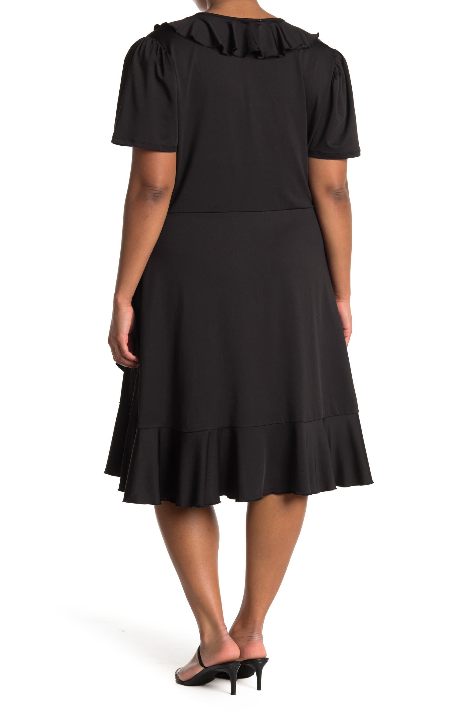 Layout Of Ruffle Love By Design Viola Ruffle Wrap Dress (Women) | Nordstromrack