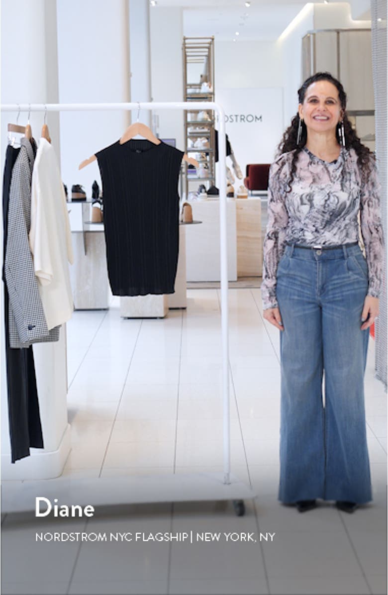 Trea Boatneck Sleeveless Knit Top, sales video thumbnail