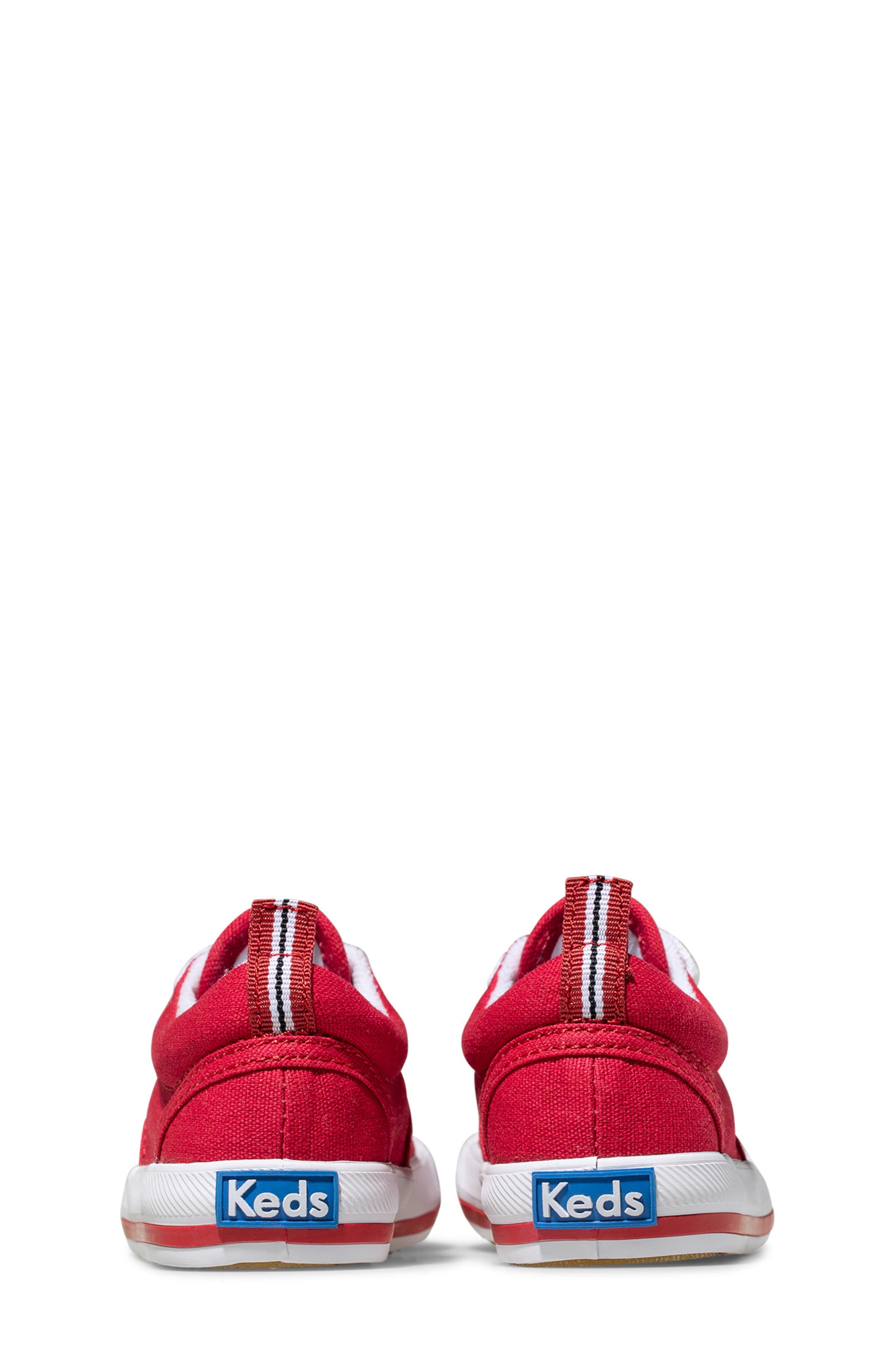 Kids' Graham Sneaker, Alternate, color, RED CANVAS
