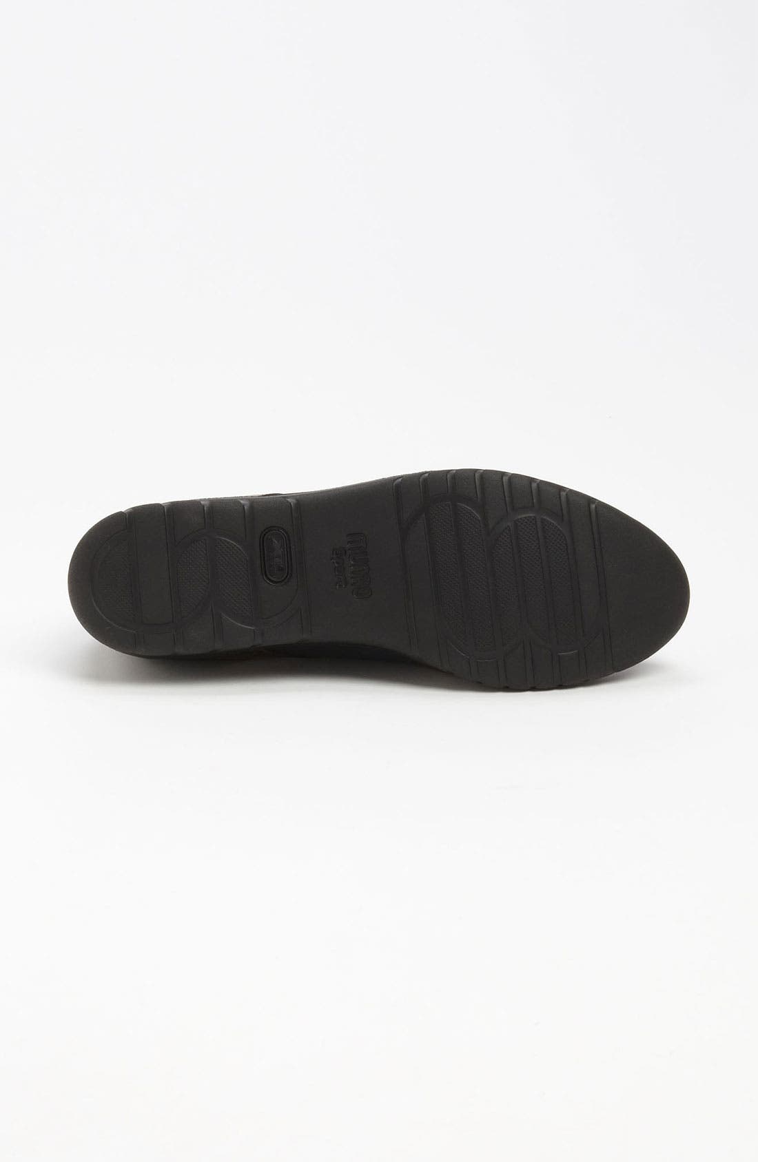 'Jewel' Flat, Alternate, color, NAVY NUBUCK/ MAHOGANY LEATHER
