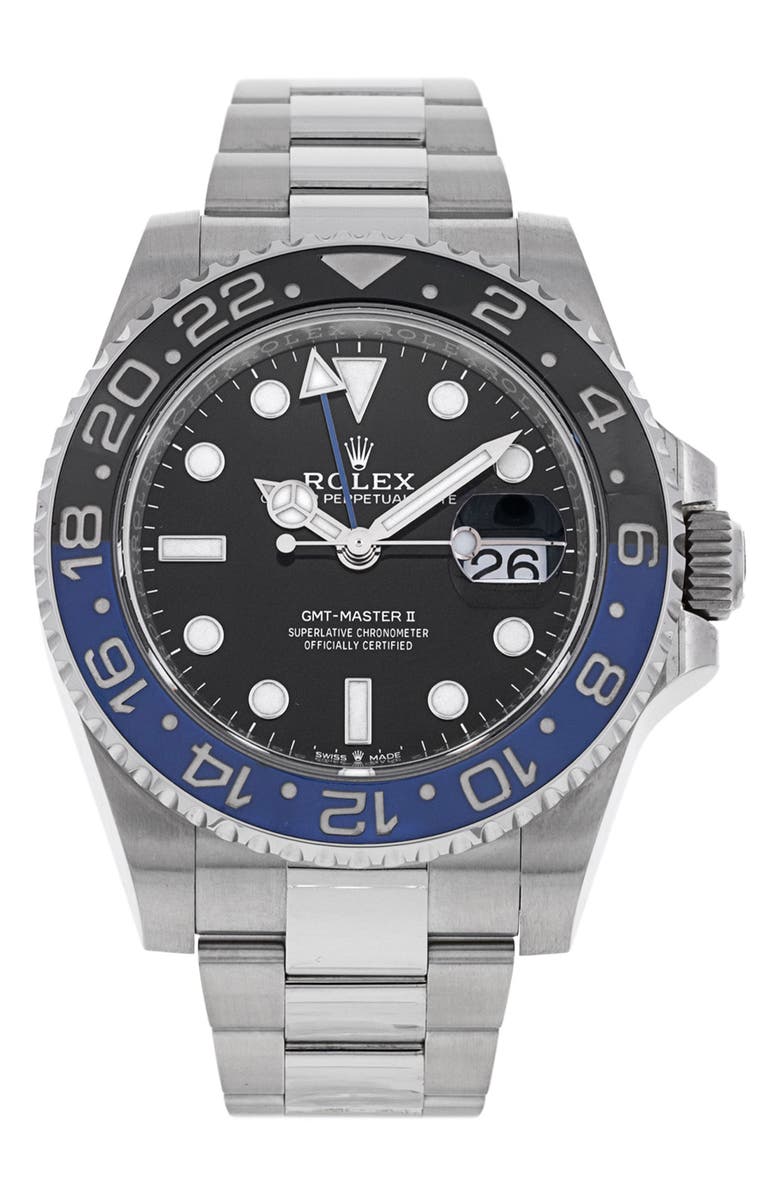 Watchfinder & Co. Rolex Preowned 2023 GMT Master II Bracelet Watch, 40mm, Main, color,