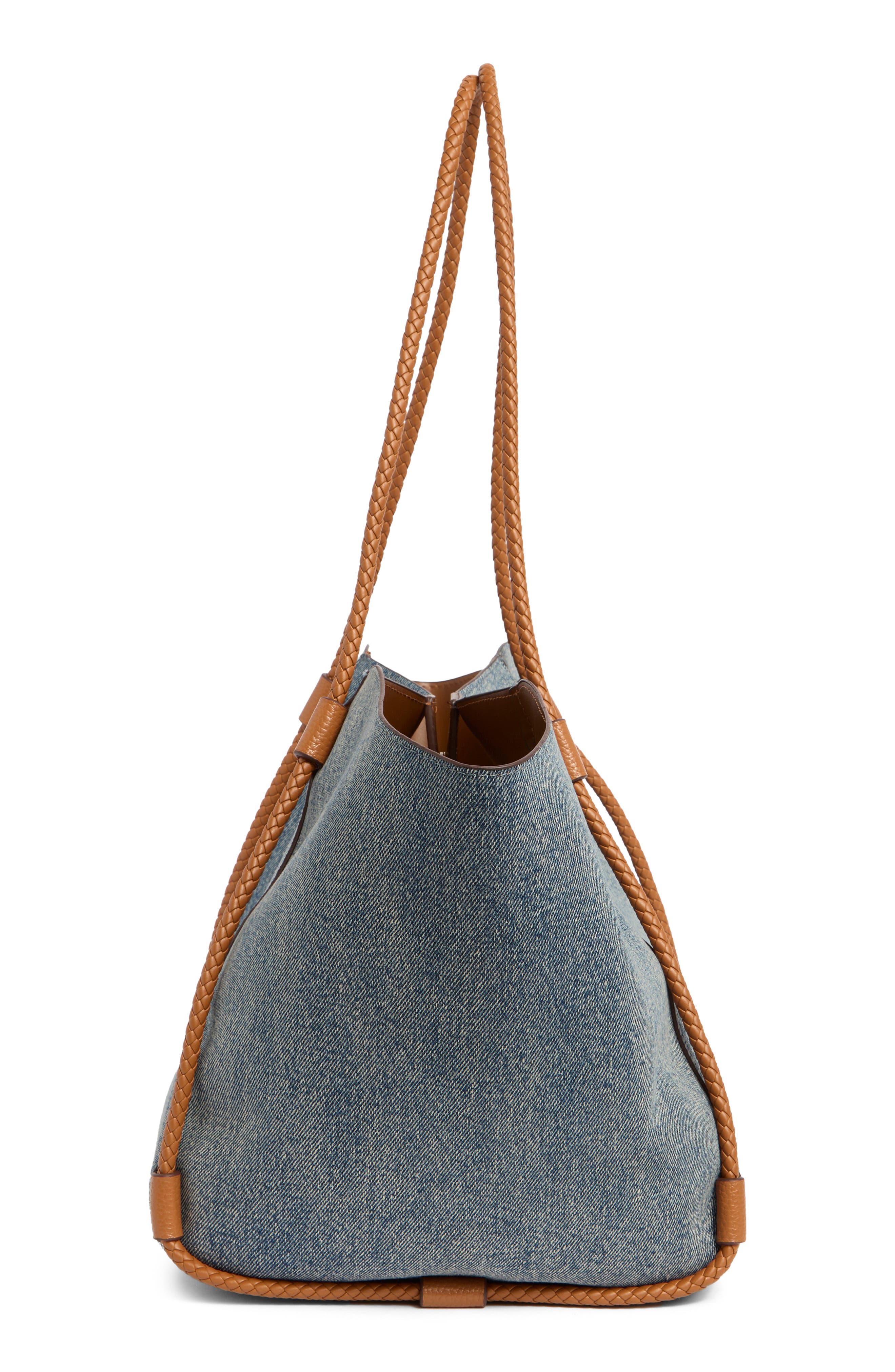 Lucky Brand Ezri Denim Tote Bag, Alternate, color, Denim