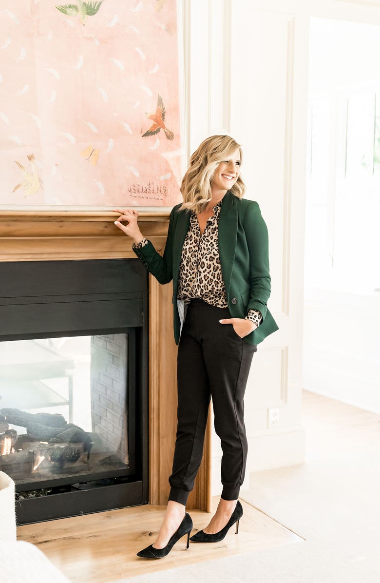 GIBSONLOOK Gibson x Living in Yellow Shirley Ponte Jogger Pants, Alternate, color,