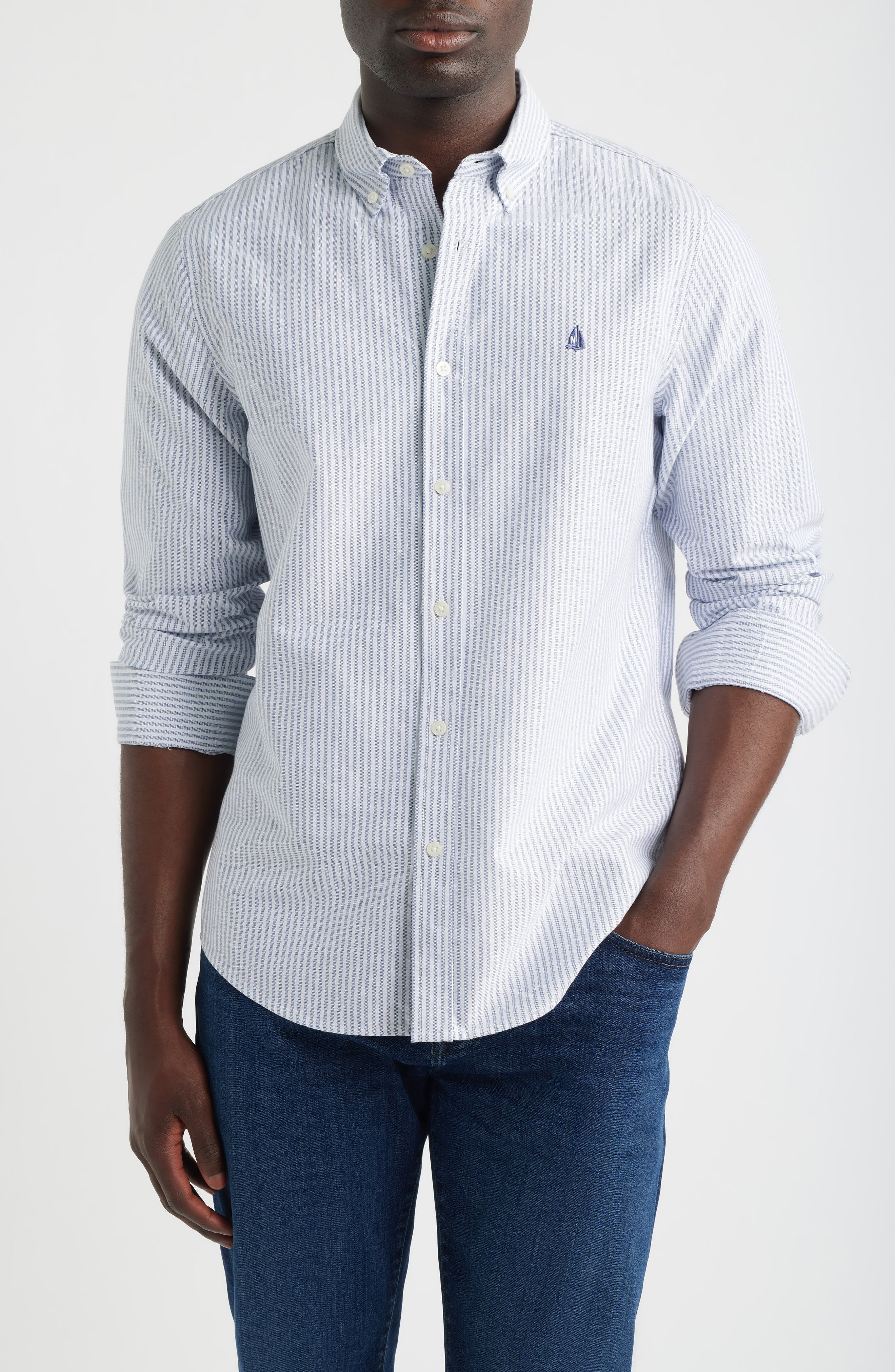 NAVY EVEN STRIPE