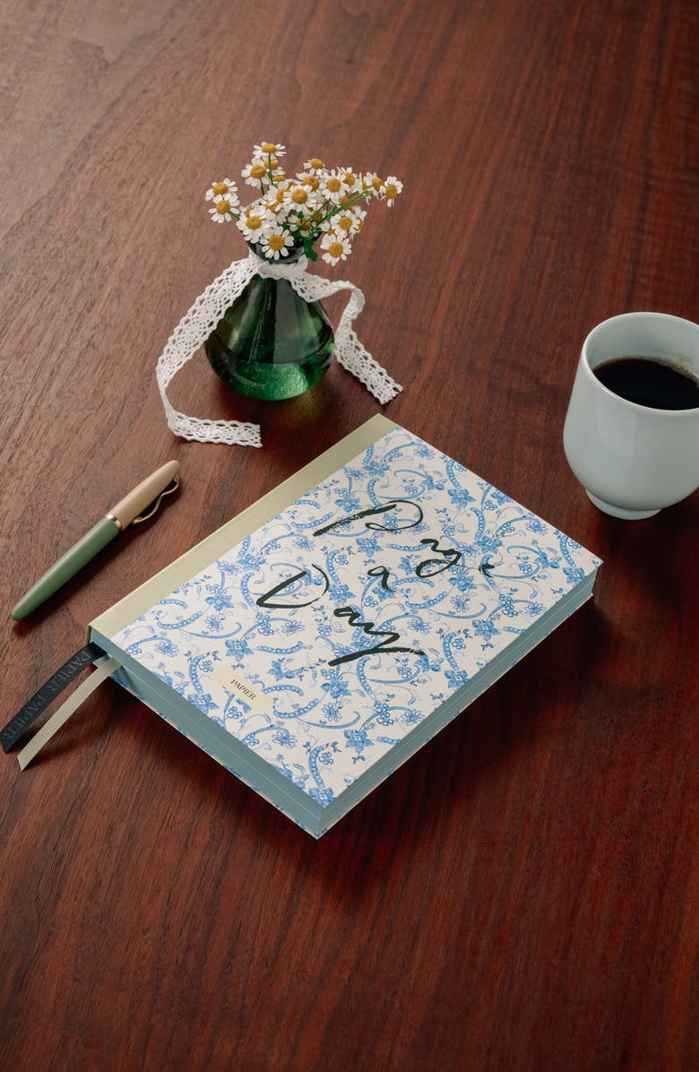 Papier Scripted Floral Undated Page A Day Planner, Alternate, color, 