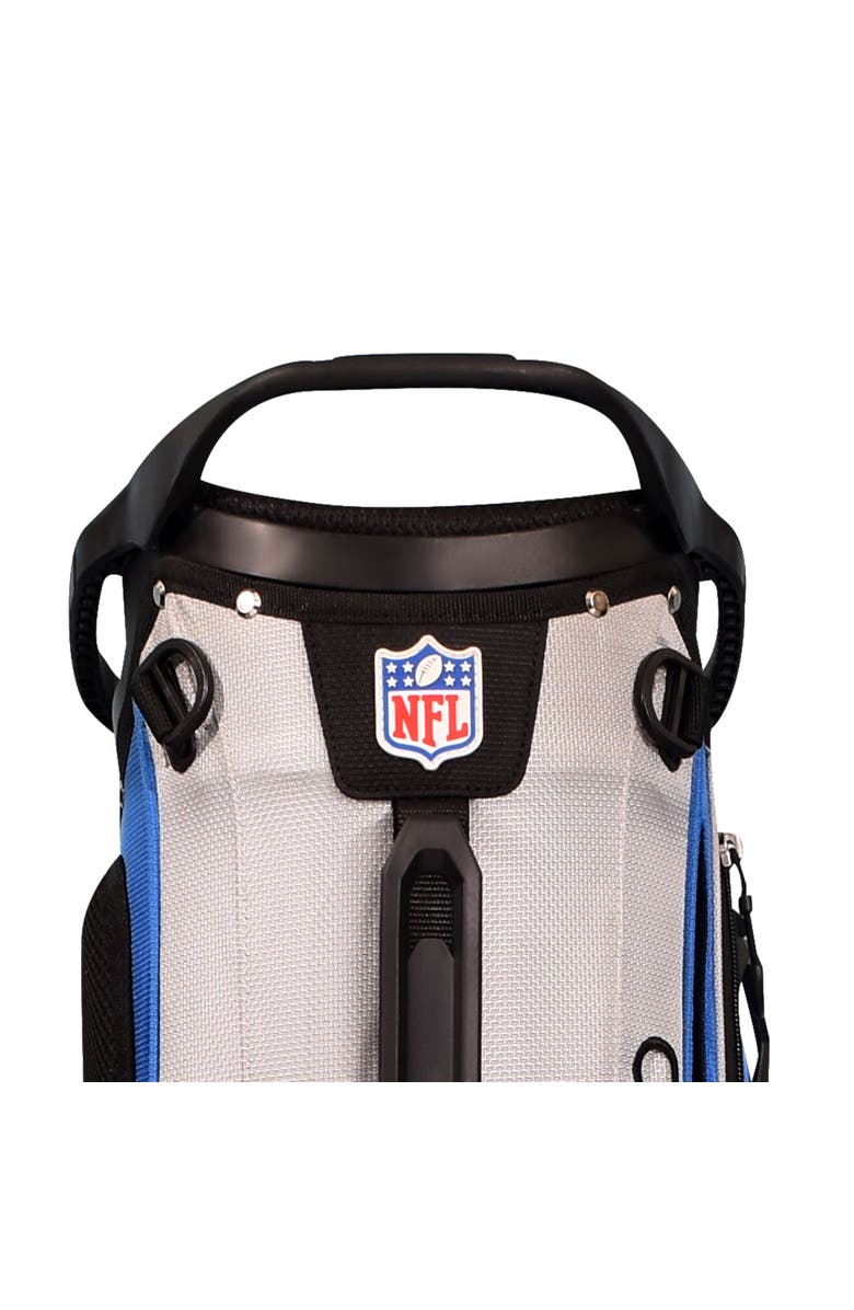 WILSON NFL Detroit Lions Golf Stand Bag - Blue/Silver, Alternate, color, Blue/Silver