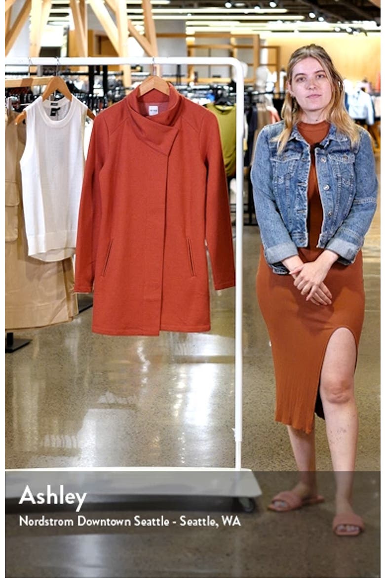 Around Town Open Front Knit Jacket video