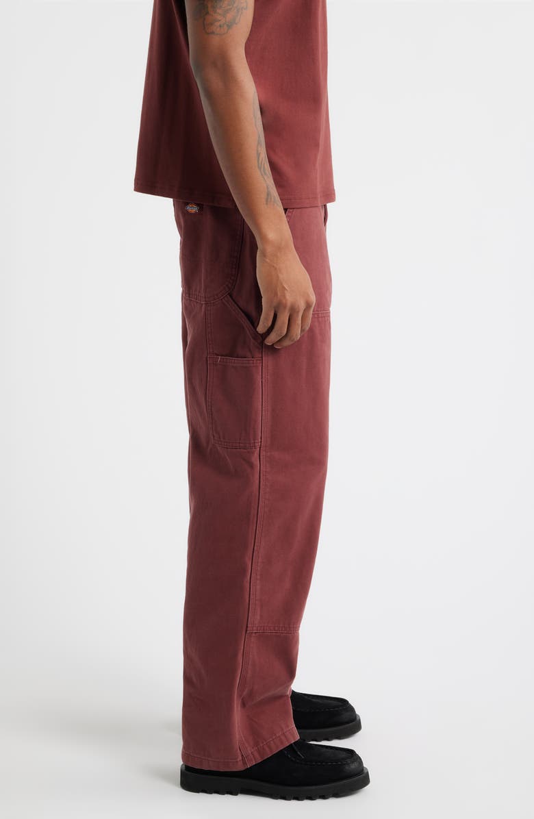Dickies Double Knee Cotton Canvas Carpenter Pants, Alternate, color, Andorra