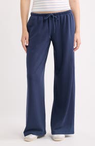 BP. Narrow Waistband Baggy Wide Leg Sweatpants