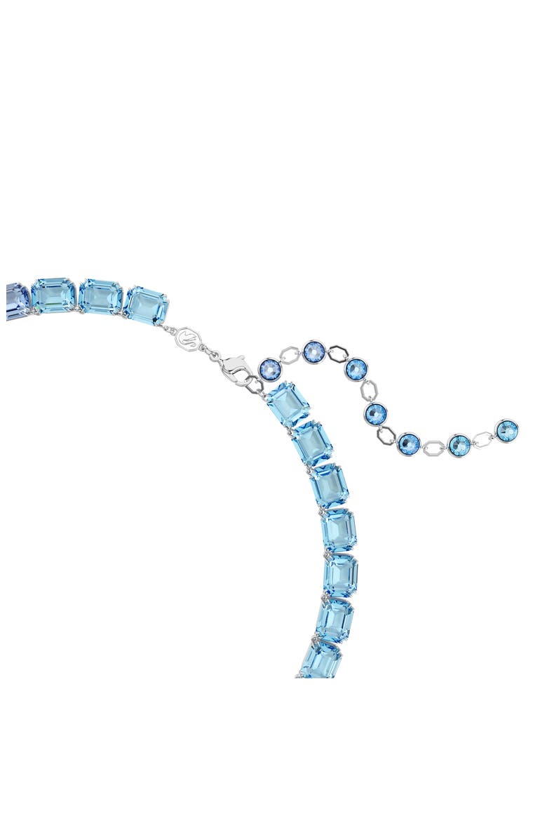 Millenia Crystal Collar Necklace, Alternate, color, BLUE