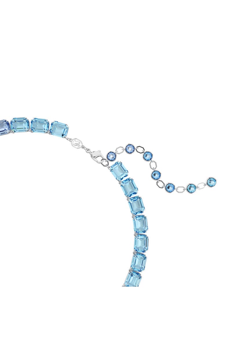 Swarovski Millenia Crystal Collar Necklace, Alternate, color, Blue