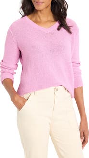 NIC+ZOE Crimpy V-Neck Sweater