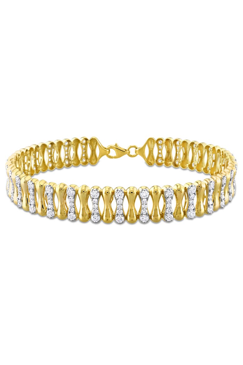 Diamond Bracelet 10k Yellow Gold, Main, color, 10k Yellow Gold