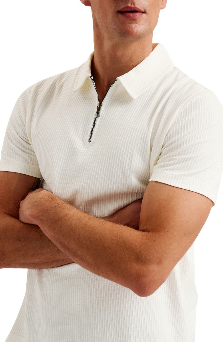 Ted Baker London Zarkes Quarter Zip Polo, Alternate, color, 