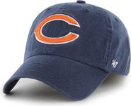 '47 Men's '47 Navy Chicago Bears Franchise Logo Fitted Hat