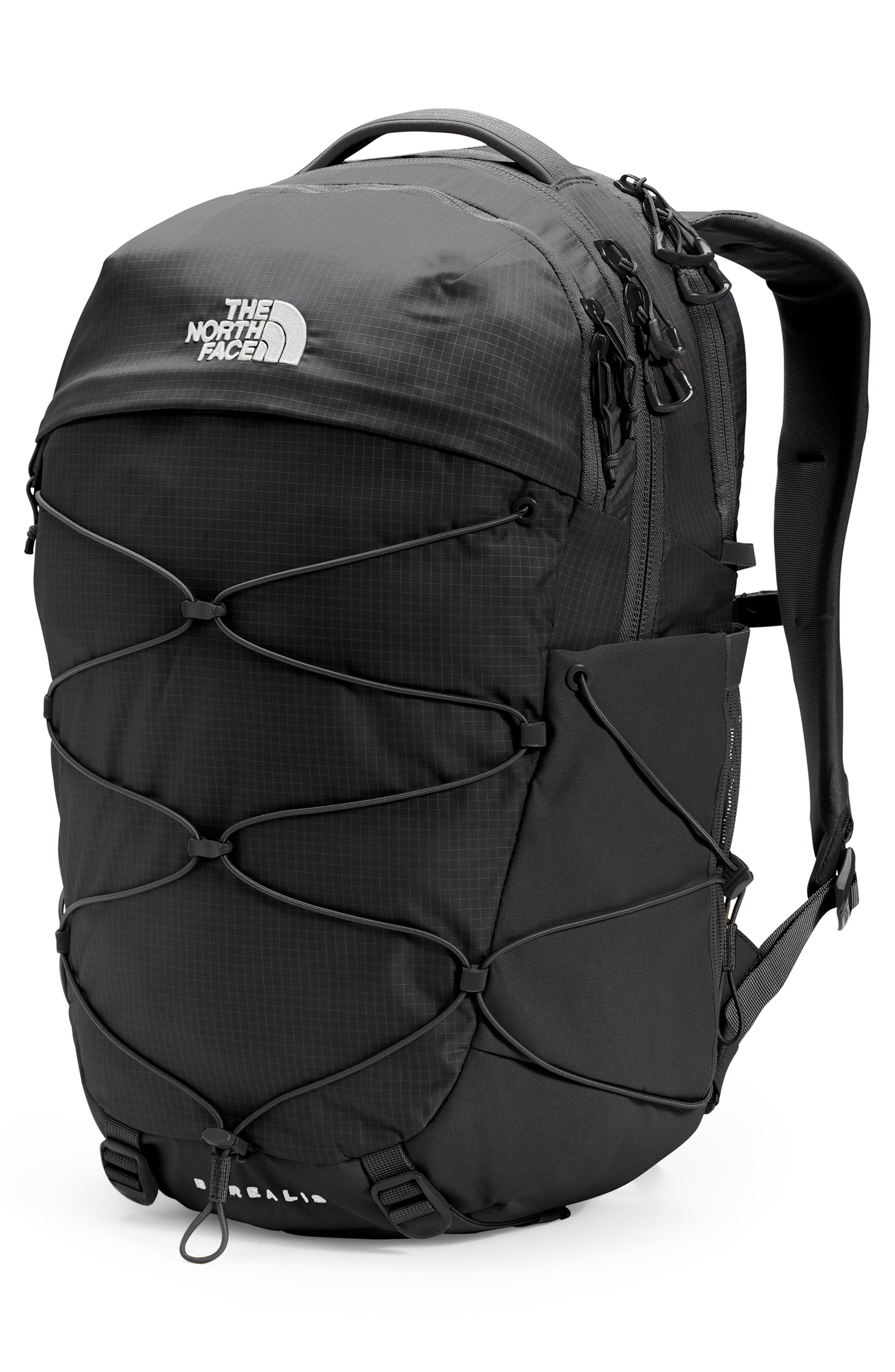Borealis Water Repellent Backpack, Alternate, color, TNF BLACK/ TNF WHITE-NPF