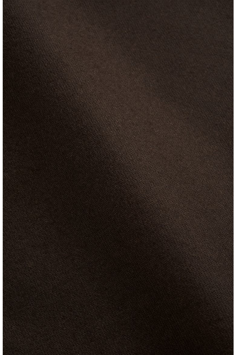 Lane Pintucked Ankle Cuff Wool Trousers, Alternate, color, CHOCOLATE