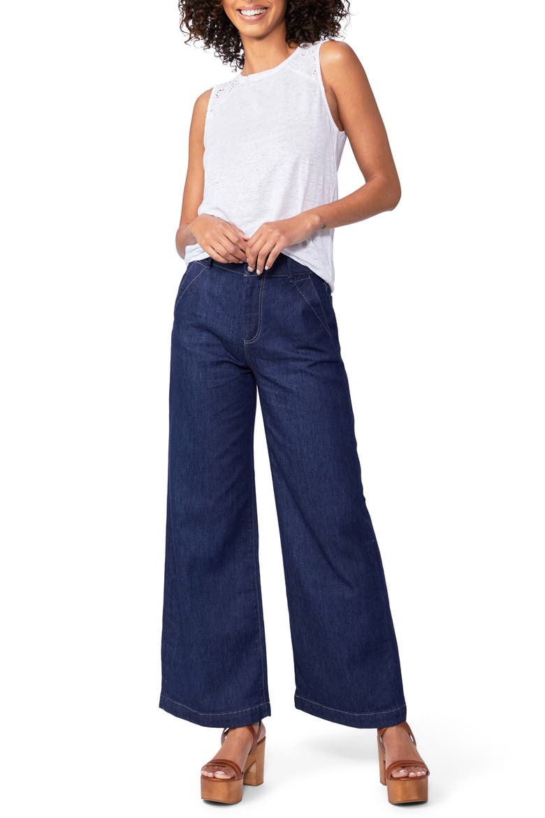 Harper High Waist Wide Leg Jeans, Alternate, color, BALTIMORE